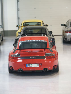 Ein Manthey-Porsche-Trio, das es zusammen auf  1500 PS bringt. 